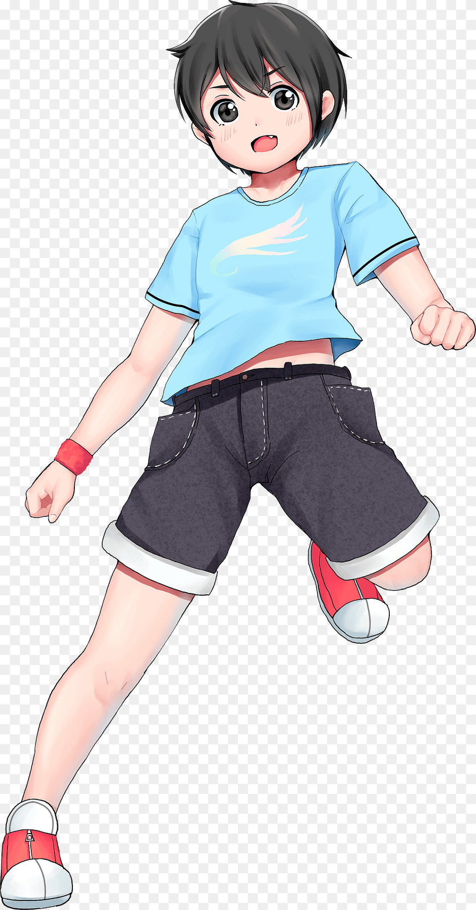 Sports Anime Boy Clipart, Shorts, Book, Clothing, Comics Png