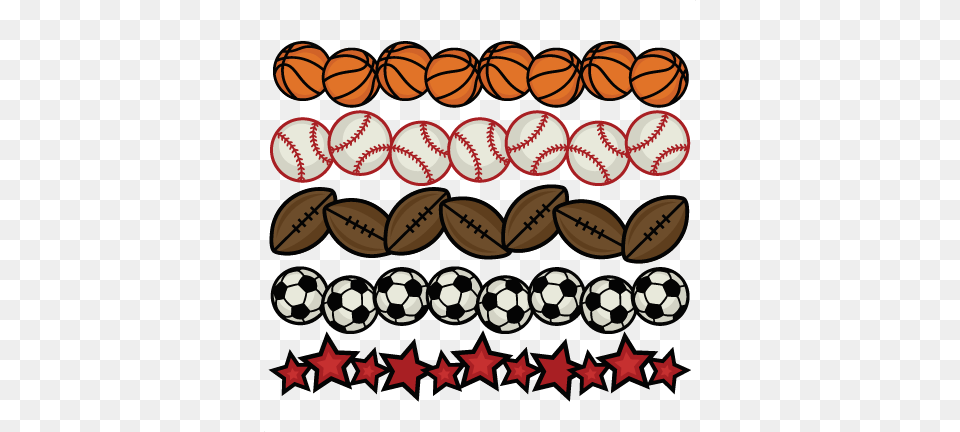 Sports Borders Cutting For Scrapbooking Sports Balls, People, Person Free Png Download