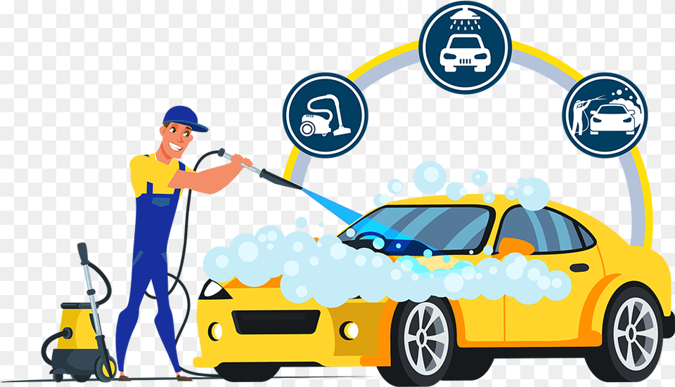 Sports Car, Car Wash, Vehicle, Transportation, Person Png