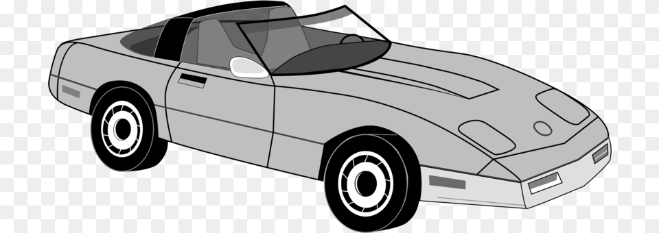 Sports Car Mini Chevrolet Corvette, Vehicle, Transportation, Wheel, Machine Free Png Download