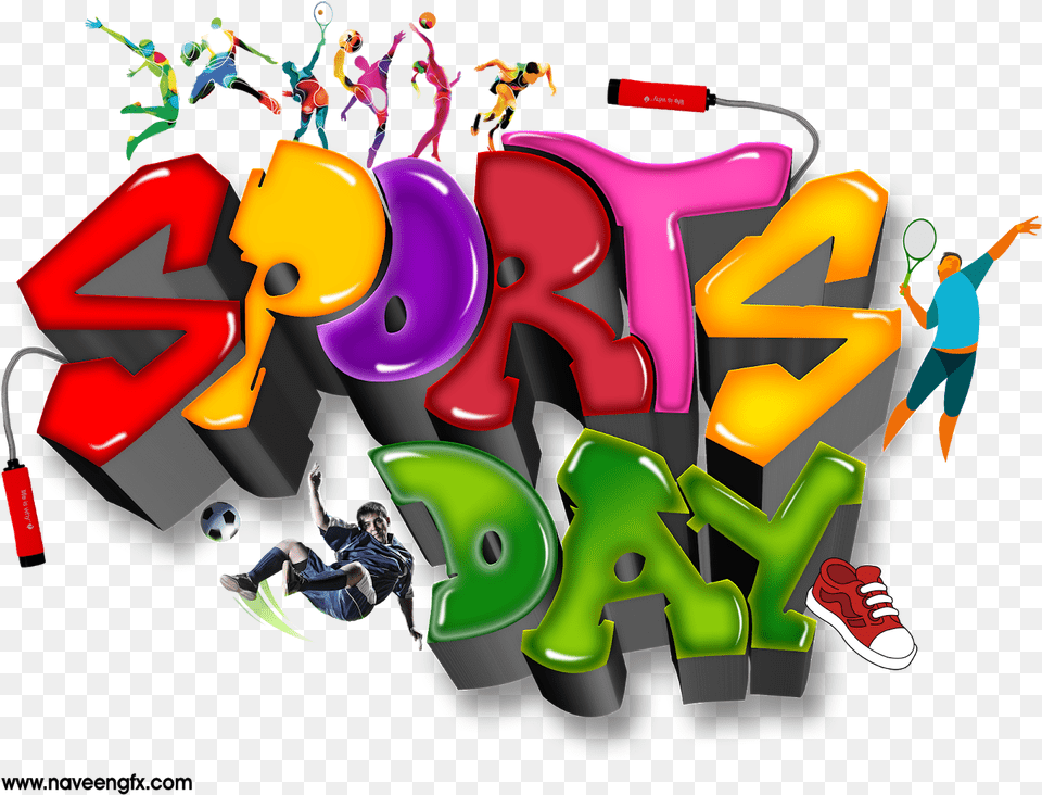 Sports Day Logo Design, Art, Graphics, Adult, Person Free Png Download