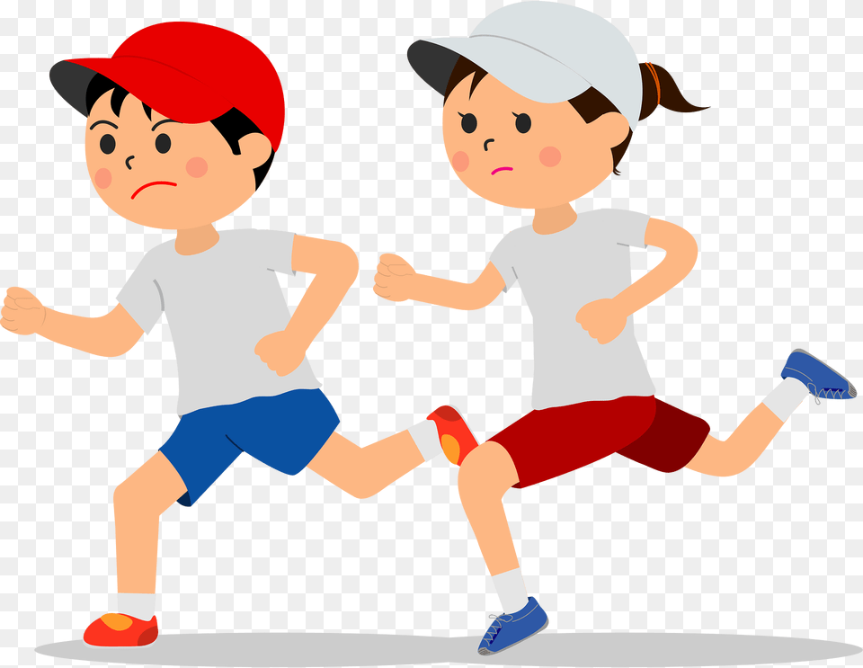 Sports Day Run Clipart, Shorts, Clothing, Person, People Free Transparent Png