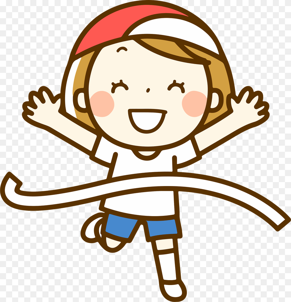 Sports Day Schoolgirl Clipart, Face, Head, Person, Animal Png