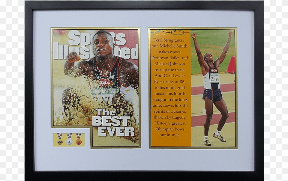Sports Illustrated Olympian Of The Century, Advertisement, Shorts, Poster, Clothing Png Image