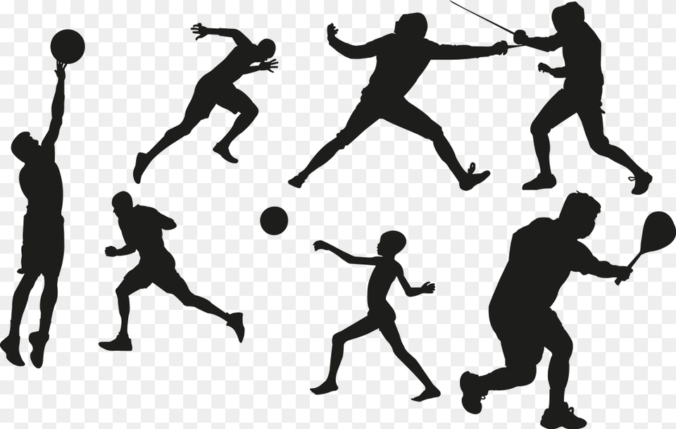 Sports Image Sport, Silhouette, Adult, Person, Man Png