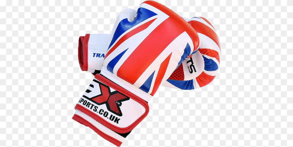 Sports Kids Boxing Gloves Uk Flag Boxing, Clothing, Glove, Sport Free Png Download