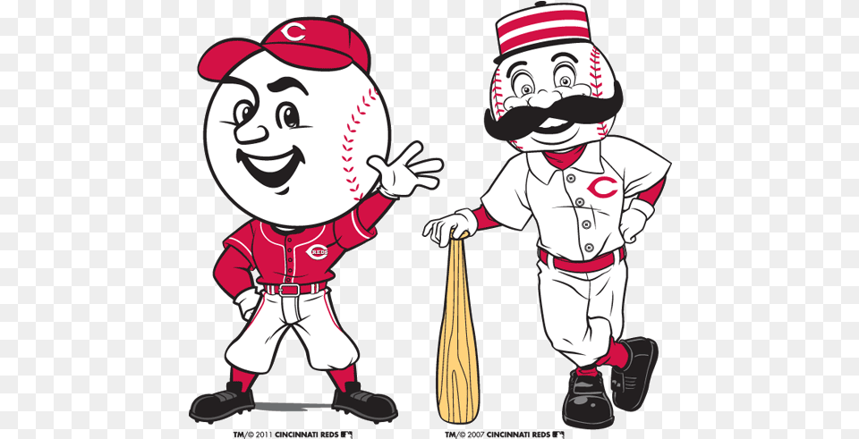 Sports Logo Case Study Cincinnati Reds Clipart, People, Person, Baby, Face Free Png Download