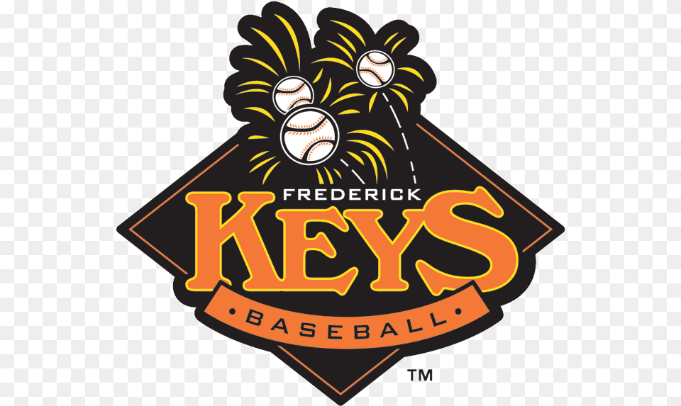 Sports Logo Spotlight Frederick Keys, Badge, Symbol, Dynamite, Weapon Png