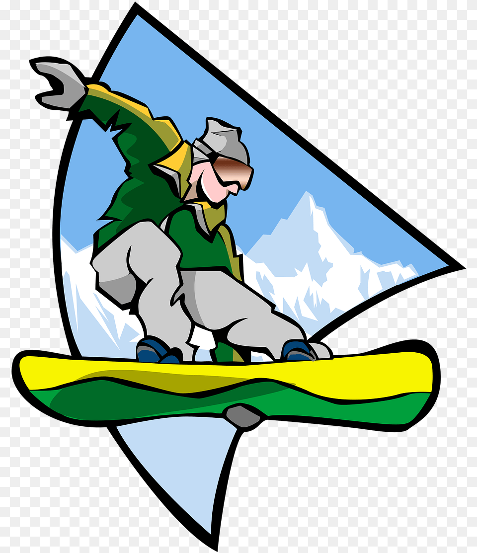 Sports Man Snowboarding Clipart Snowboarding Clipart, Outdoors, Nature, Snow, Person Free Png