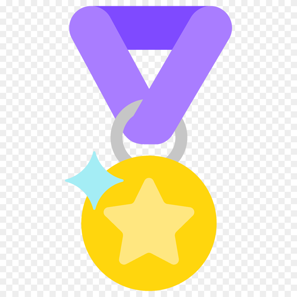 Sports Medal Emoji Clipart, Gold, Gold Medal, Trophy, Symbol Png Image