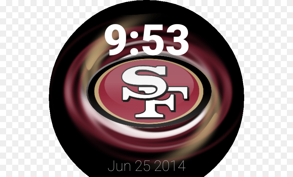 Sports Nfl San Francisco 49ers Logo Digital Dallas Cowboys Vs San Francisco 49ers, Text, Symbol, Disk Free Png