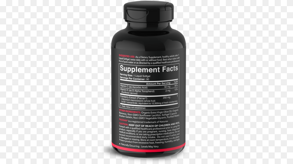 Sports Research Cranberry Concentrate Sports Research, Bottle, Shaker Free Transparent Png