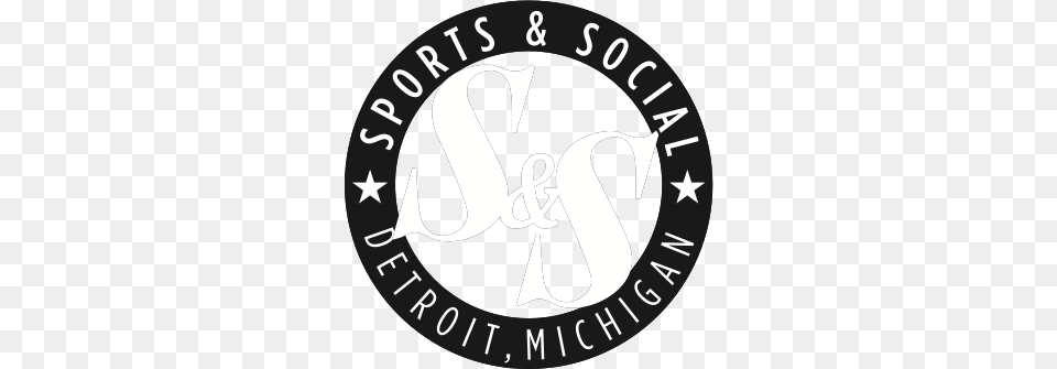 Sports Social Detroit Sports Bar And Social Lounge Detroit, Logo, Disk, Emblem, Symbol Free Png Download