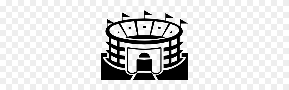 Sports Stadium Sticker, Bulldozer, Machine Free Png