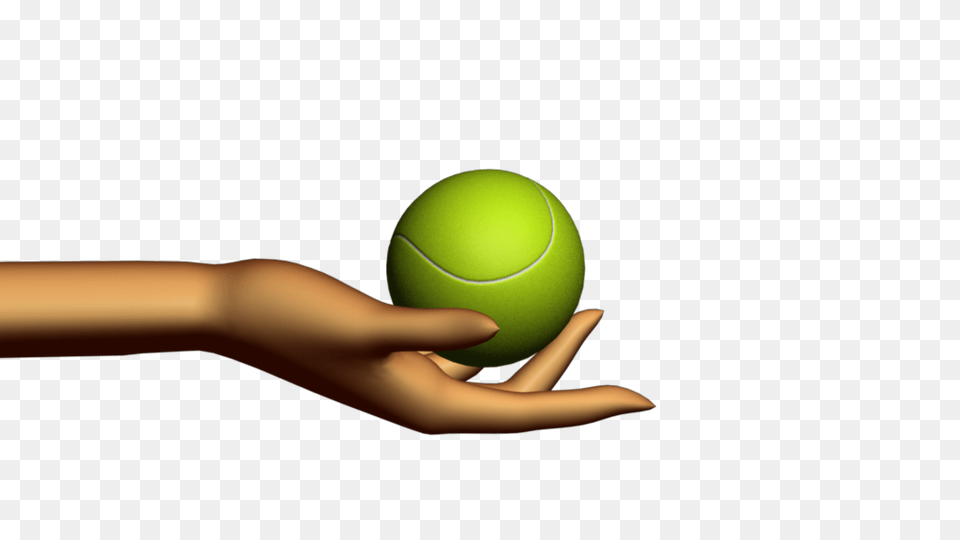 Sports Themed Video Clipart With Abstract Hand Holding Tennis Ball, Sport, Tennis Ball, Smoke Pipe Free Transparent Png