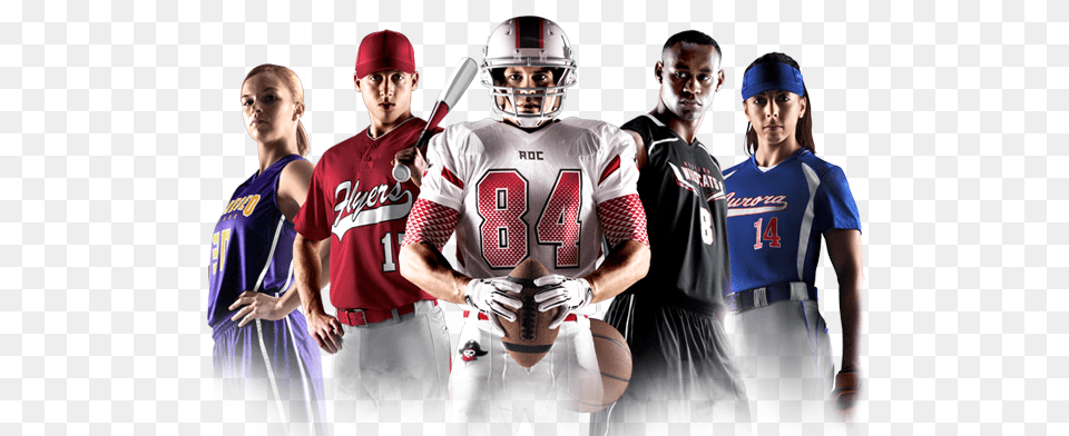 Sports Uniform Clipart Wit American Football Uniform Banner, Person, People, Helmet, Adult Png