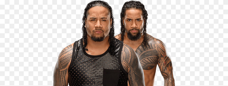 Sports Usos Wwe, Person, Skin, Tattoo, Beard Png Image