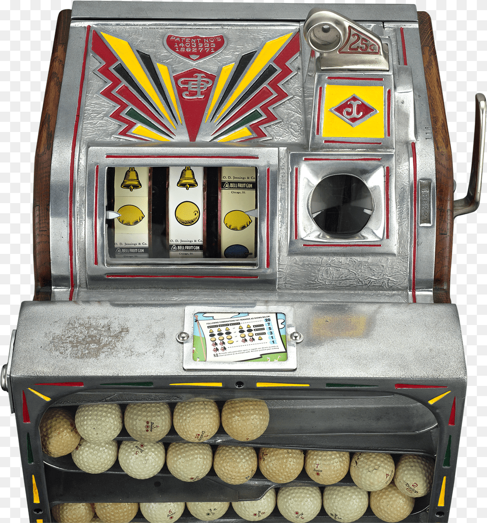 Sportsman Golf Ball Vendor Slot Machine By Jennings Golf Free Png