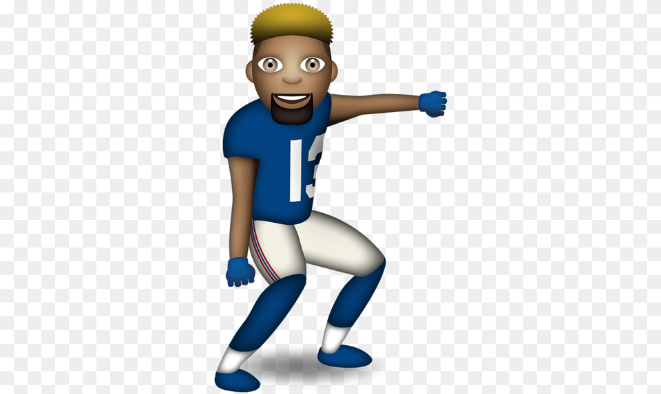 Sportsmanias On Twitter Odell Beckham Dabbing Emoji, Person, People, Male, Boy Png