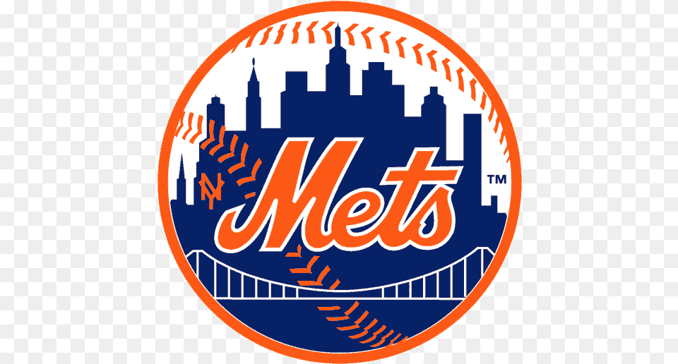 Sportsreport Mets Down Indians Athletics Beat Yankees Wamc Baseball Team Logos Mets, Logo, Badge, Symbol Png