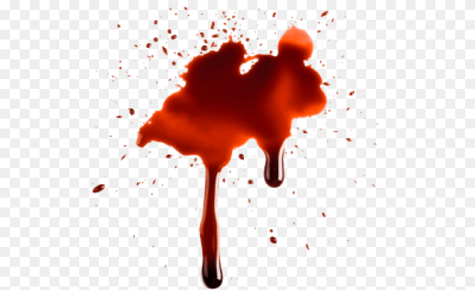 Spot Flowing Blood Blood Splat, Food, Ketchup, Stain, Person Free Png Download