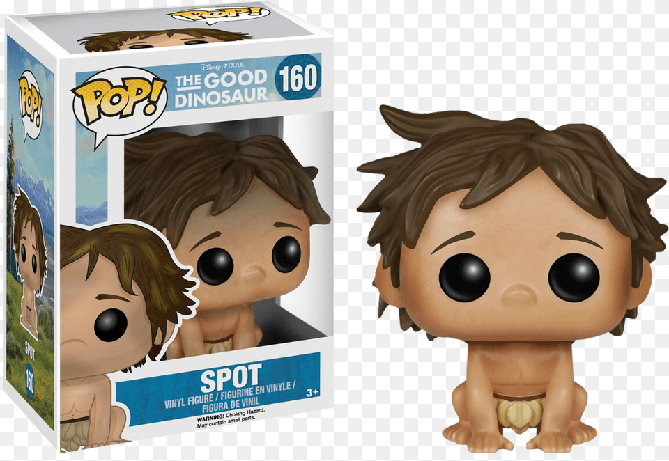 Spot Pop Vinyl Funko Pop The Good Dinosaur Spot, Person, Adult, Face, Female Free Png