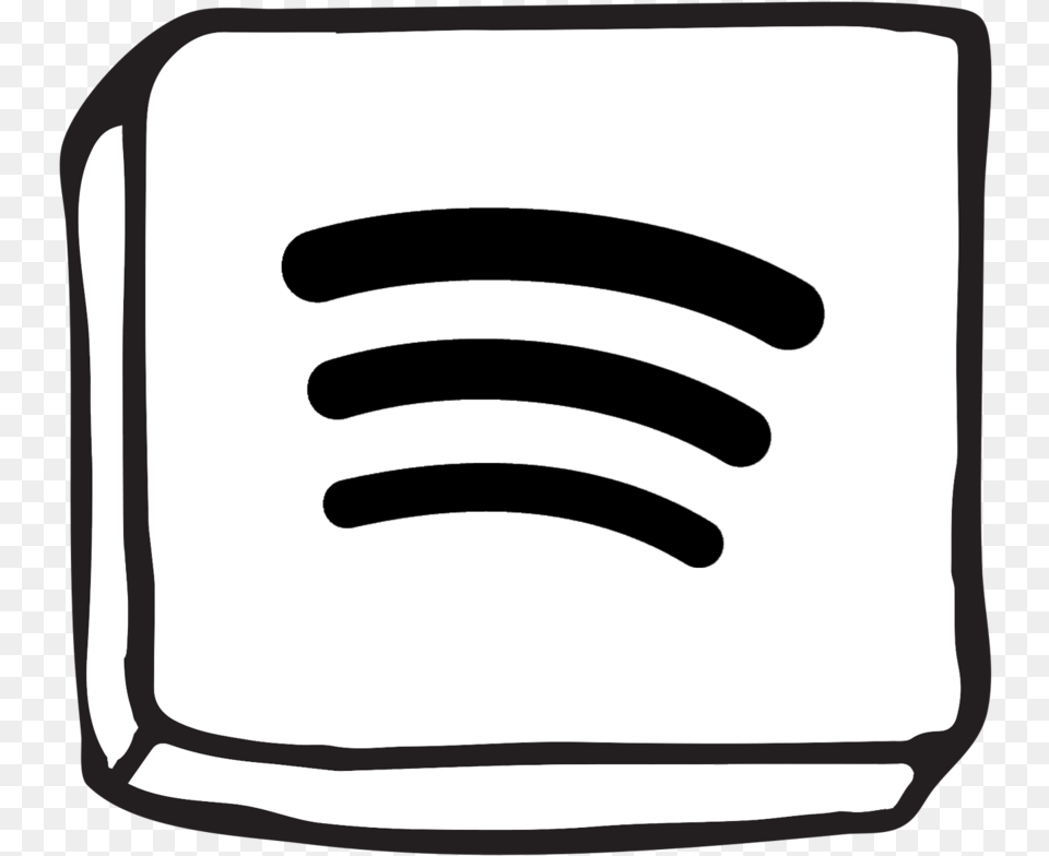 Spotify, Stencil Png Image