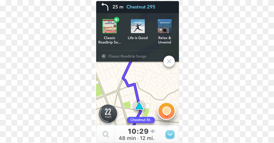 Spotify And Waze, Electronics, Gps Png Image