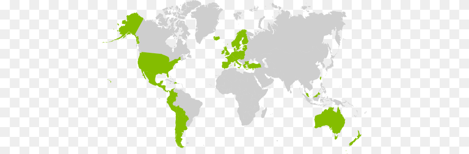 Spotify Availability By Country Black And White, Chart, Map, Plot, Atlas Png