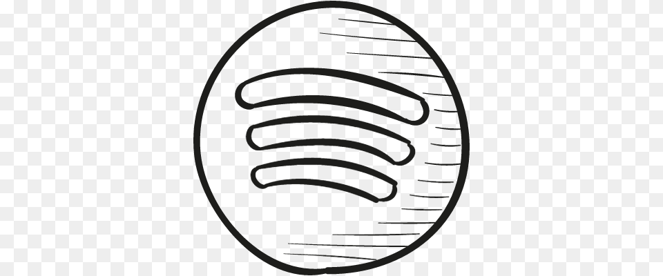 Spotify Draw Logo Vector Spotify Cool Logo, Coil, Spiral, Sphere Free Png Download