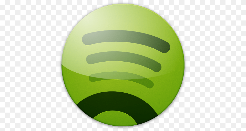 Spotify For Ios Update Brings Touch Preview And New Swipe Gestures, Green, Sphere, Ball, Sport Free Png