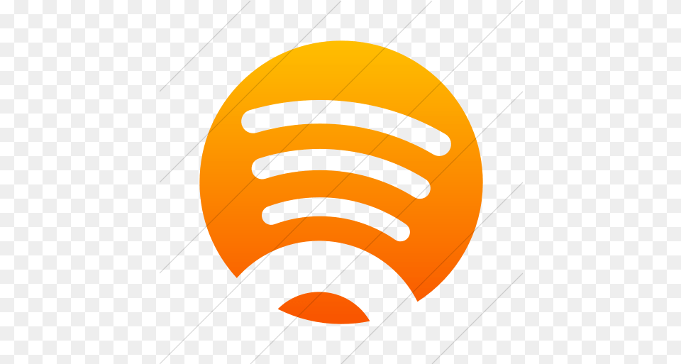 Spotify Icon Free Icons Library Red And Orange Spotify Icon, Electrical Device, Microphone, Sphere, Logo Png