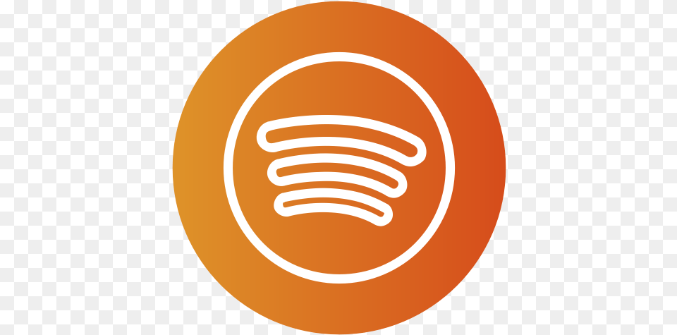 Spotify Icon Spotify Logo Orange, Coil, Spiral, Disk Png