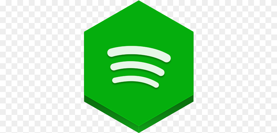 Spotify Icon Transparent Logo With A Green Owl, Sign, Symbol, Road Sign Png Image