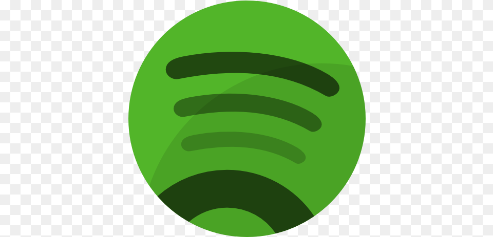 Spotify Icon Transparent Spotify Icon Gif, Green, Sphere, Moss, Plant Free Png Download