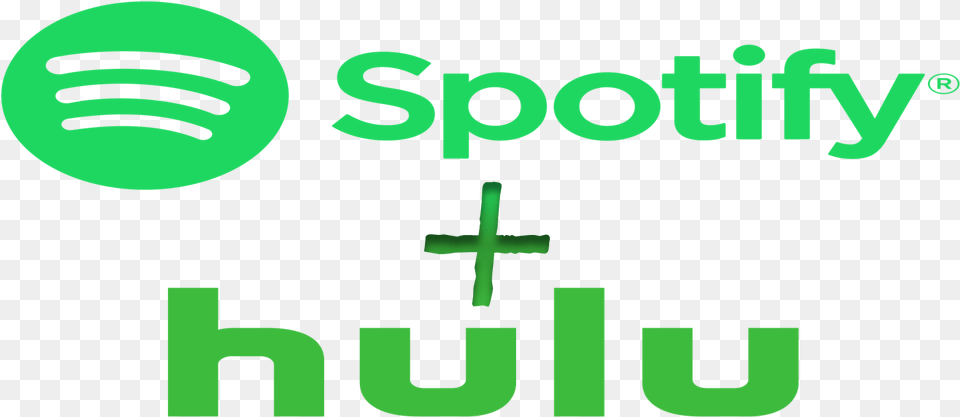 Spotify Partners With Hulu To Provide Savings For Audio Television, Green, Logo, Symbol, Cross Free Transparent Png