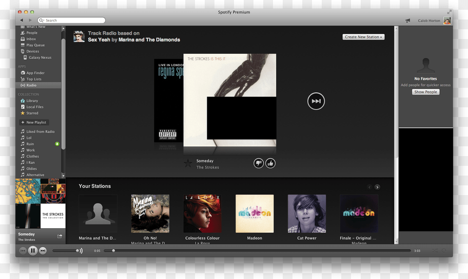 Spotify Updates Desktop App With Radio Thumbs Up Down Spotify Thumbs Down, Webpage, File, Adult, Screen Free Transparent Png