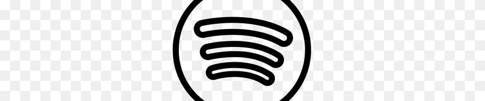 Spotify White Image, Gray Free Png Download