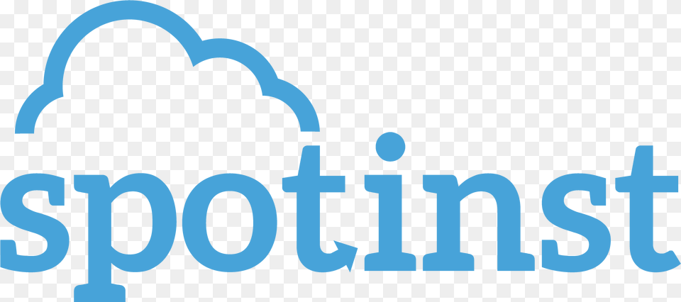 Spotinst Logo Light Blue Spotinst Logo, Text Png Image