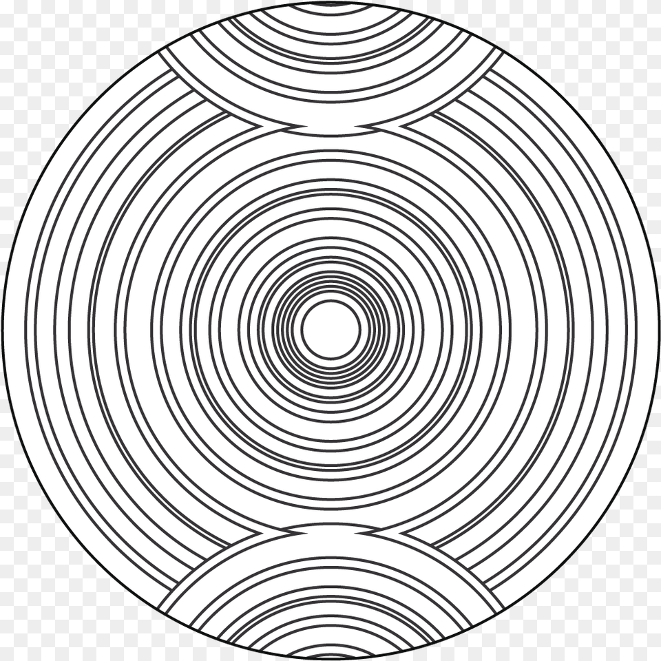 Spotlight Circle, Spiral, Coil, Disk Png Image