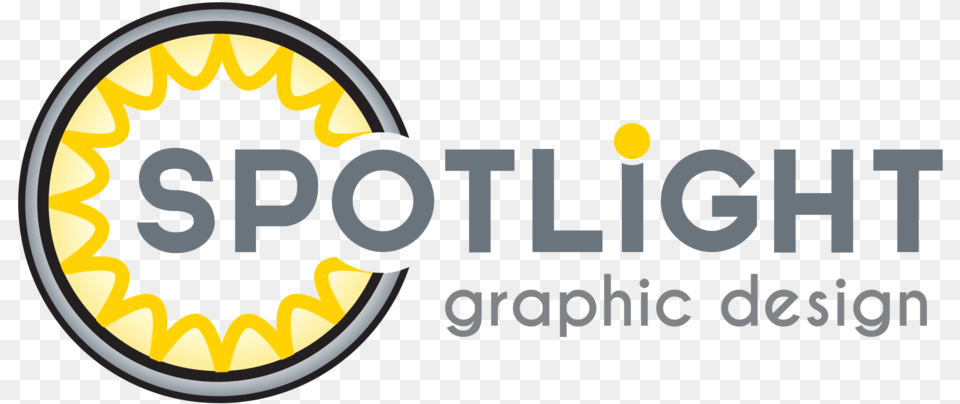 Spotlight Graphic Design Logo Print And Website Design, Symbol, Text, Batman Logo Png Image