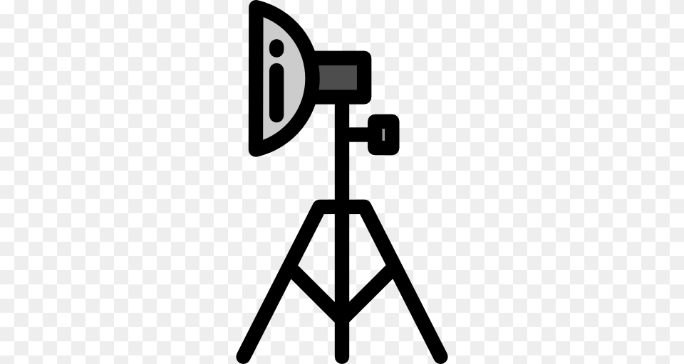 Spotlight Icon, Tripod, Gas Pump, Machine, Pump Free Transparent Png