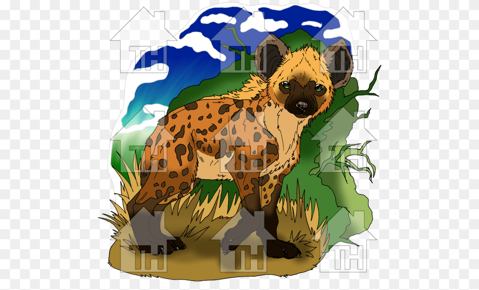 Spotted Hyena Animal, Wildlife Free Png Download