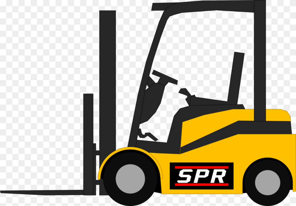 Spr Forklift, Machine, Moving Van, Transportation, Van Free Png