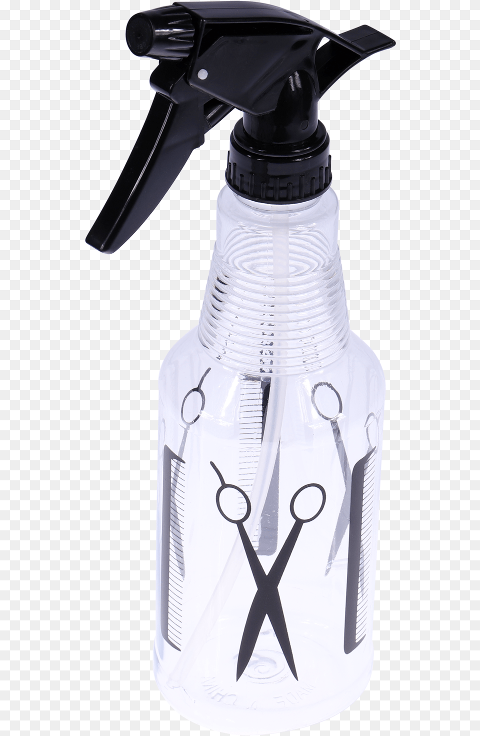 Spray Bottle 16oz Plastic Bottle, Scissors, Smoke Pipe, Tin Png