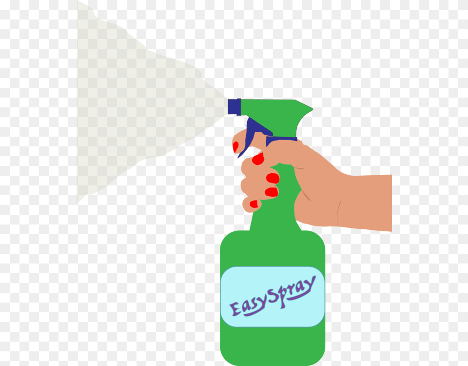 Spray Bottle Aerosol Spray Insecticide Computer Icons, Cleaning, Person, Tin, Can Free Png