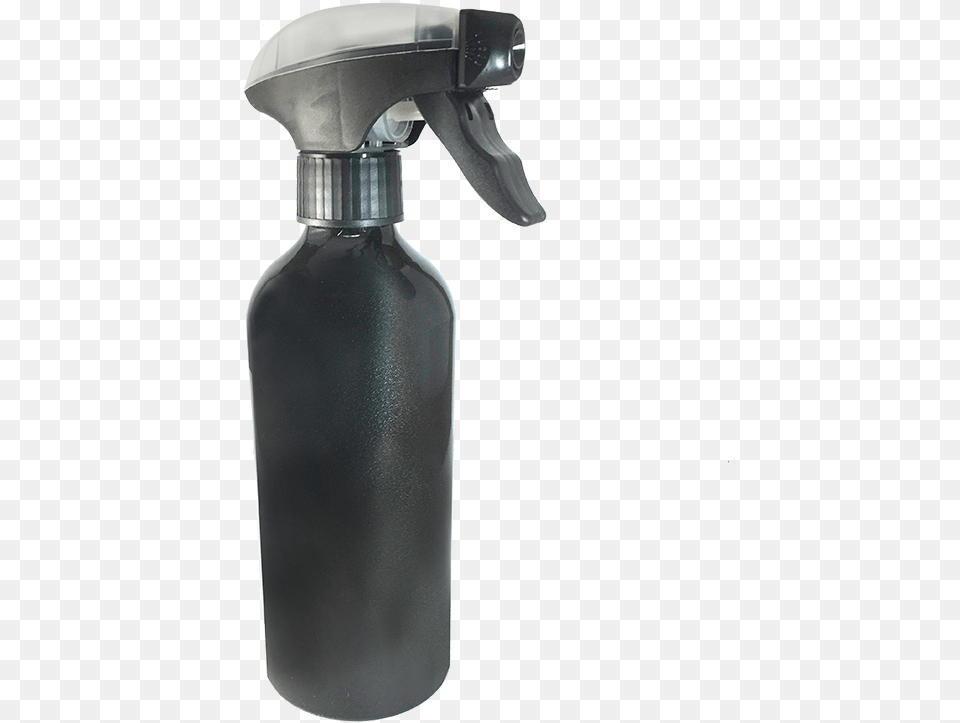 Spray Bottle Black Gloss Aluminum Bottle, Can, Spray Can, Tin, Shaker Free Transparent Png