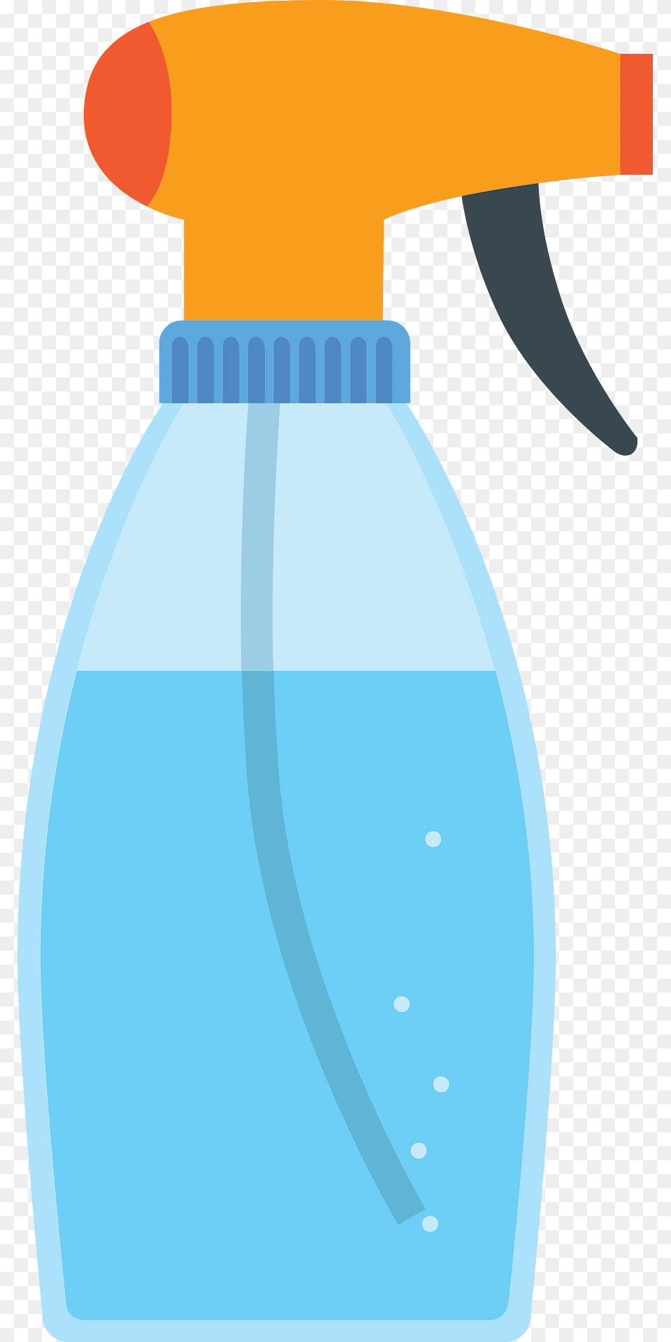 Spray Bottle Clipart, Water Bottle Free Transparent Png