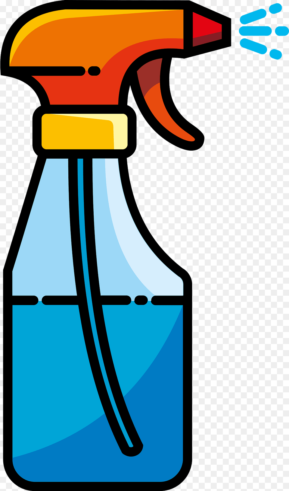 Spray Bottle Clipart, Can, Spray Can, Tin Free Png