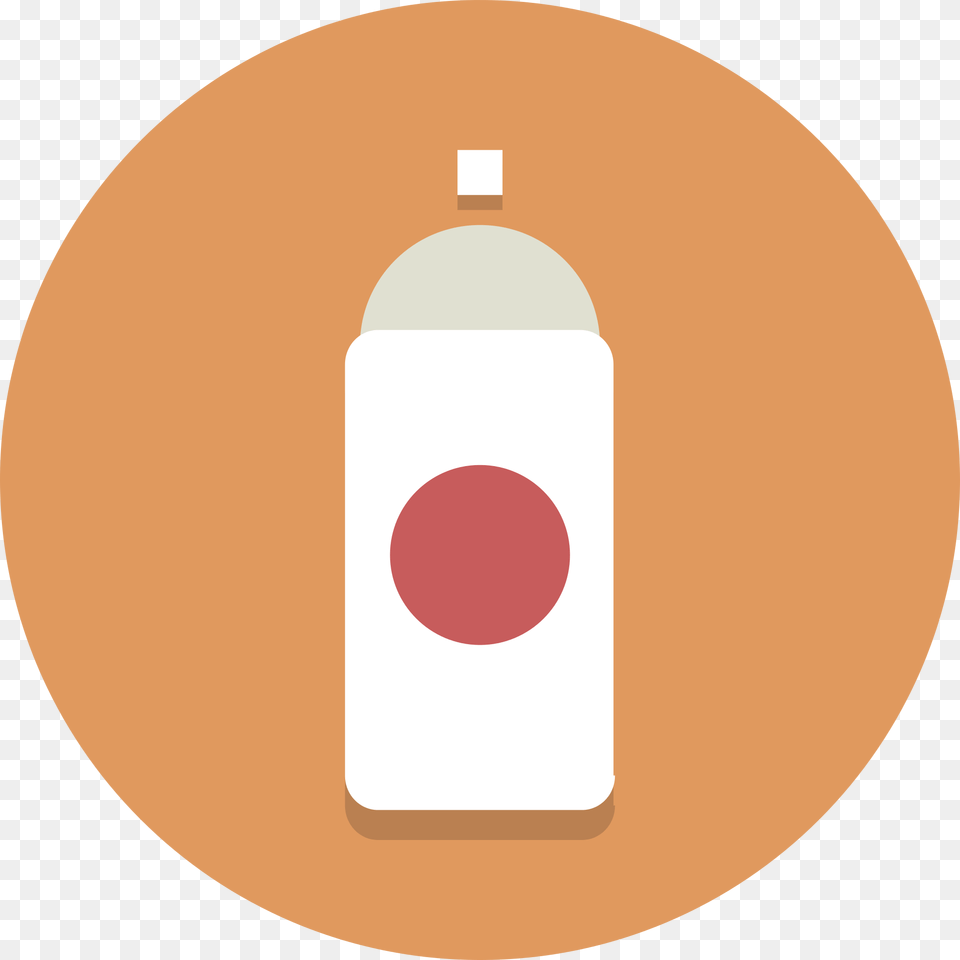 Spray Can Circle Icon, Disk, Bottle Free Png